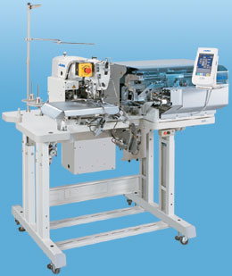 Automatic needle Belt Loop Attaching Machine