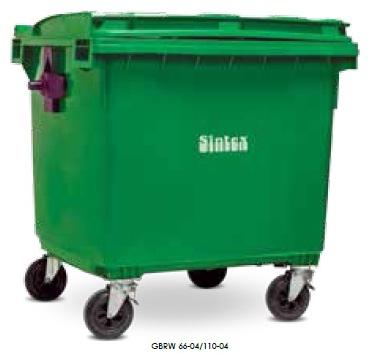 SINTEX PLASTIC Garbage Bins, Color : GREEN BLUE RED YELLOW