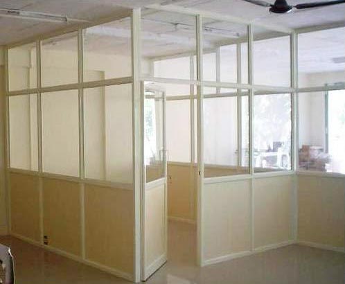 Office Aluminium Partition Work