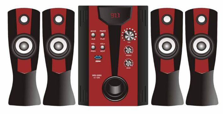 BT9000 4.1 Home Theatres