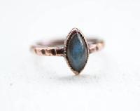 Opal Electroformed Ring