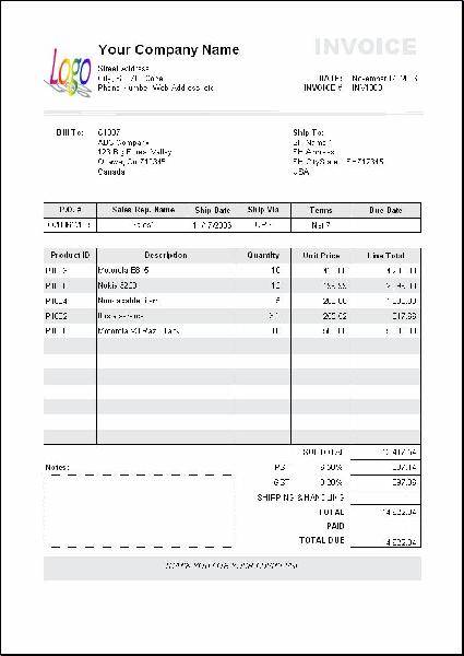 Invoice Printing Services