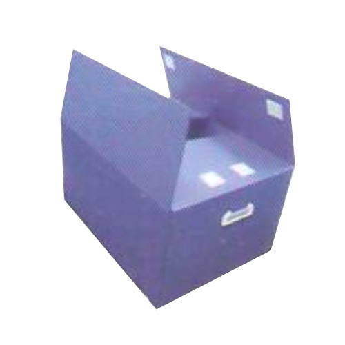 Plain Corrugated Polypropylene Boxes
