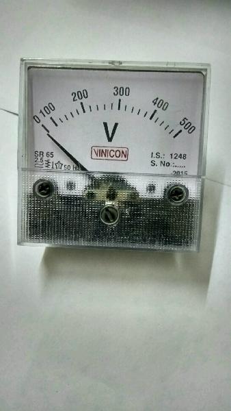 72 mm 500 Volt Panel Meter