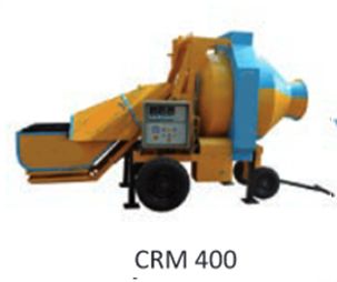 CRM 400 Reversible Concrete Mixer