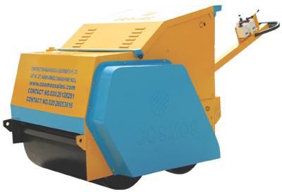 Double Drum Walk Behind Vibratory Roller, for Floor Cleaning, Voltage : 220v