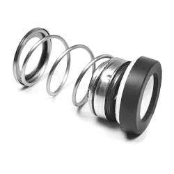 Round Silicone Rubber Single Shaft Mechanical Seals, Color : Black, Grey