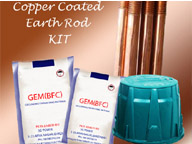 Copper Coated Earth Rod Kit