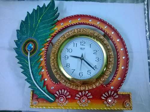 Feather Wall Clock