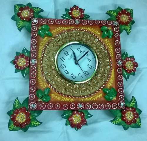 Floral Wall Clock