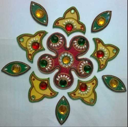 Flower Leaf Rangoli