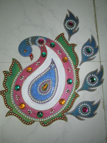 Peacock Rangoli
