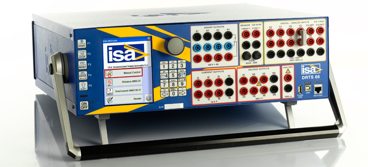 Injection relay test system,power system simulator