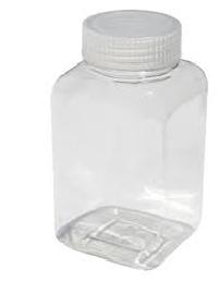 HDPE Wide Mouth Square Jars, for packaging, Feature : Fine Finishing, Scratch Resistant, Shiny Look