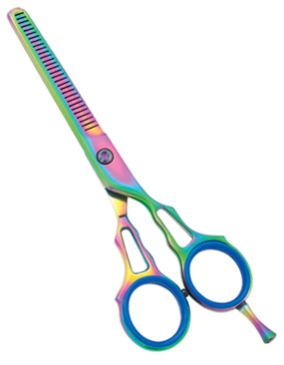Multi Color Hair Thinning Scissors