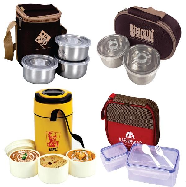 Polycarbonate Promotional Lunch Boxes, for Food Packaging, Feature : Weatherproof
