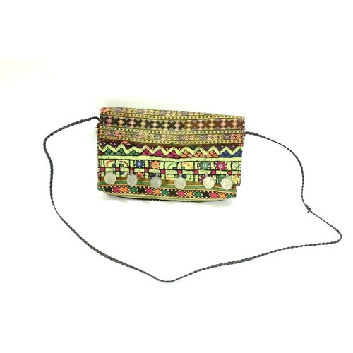 Embroidered Clutch Bag