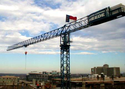 Construction cranes