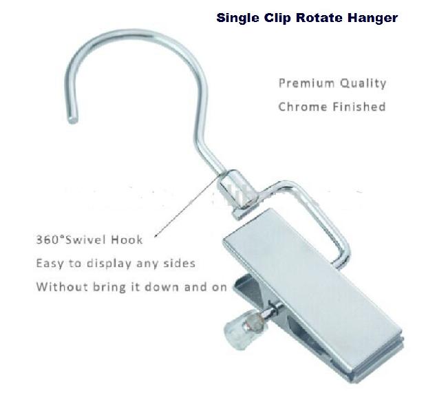 Rotatable hook hanger