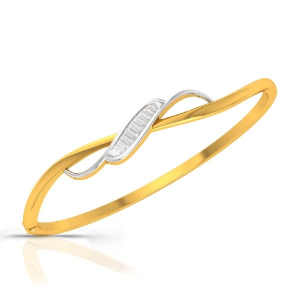 Frost Diamond Gold Bracelet