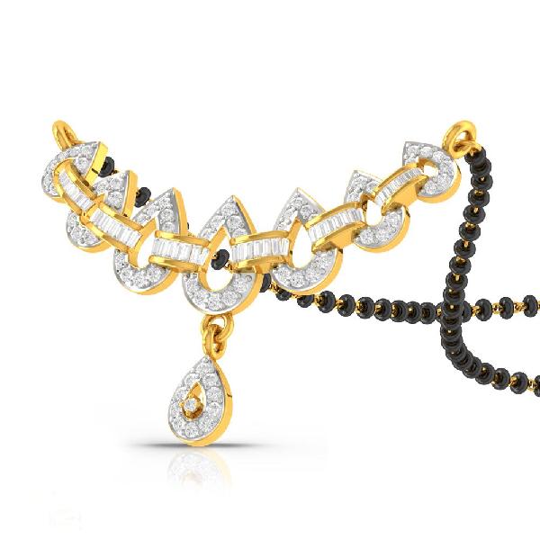 Royal Roar Diamond Mangalsutra, Occasion : Daily Wear