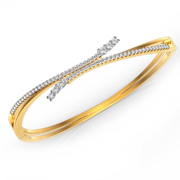 Charu Jewel Diamond Gold Bracelet Sabrina, Gender : Female