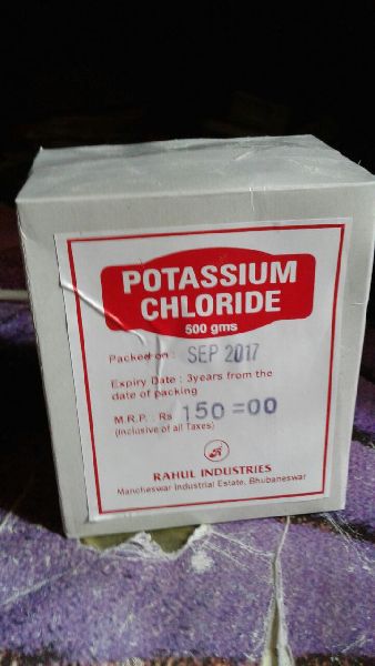 Potassium chloride syrup