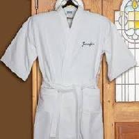 Embroidered bath robes