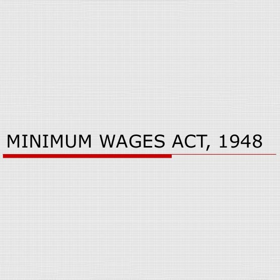Minimum Wages Act Services