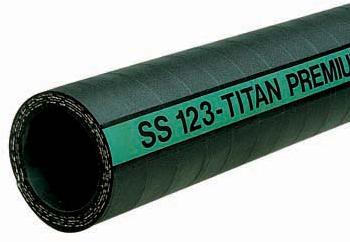 Natural rubber concrete hose