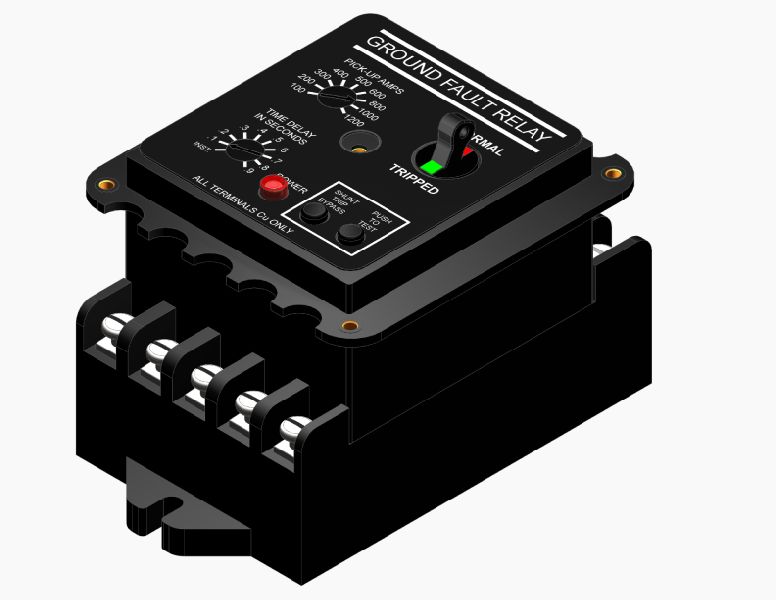 Black or Customized ground fault relay by cormsquare from Bangalore