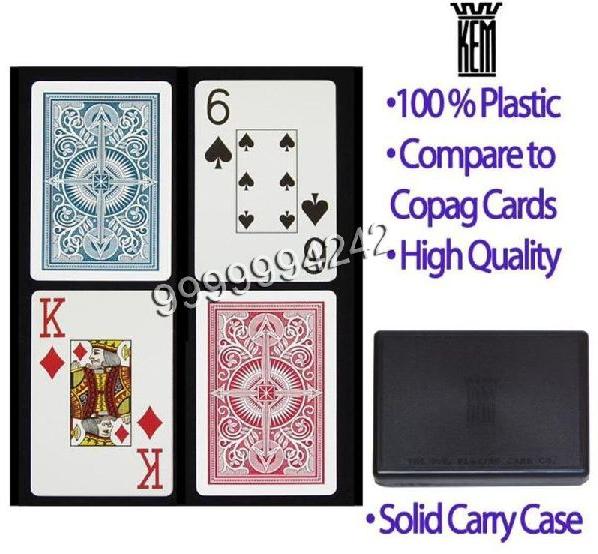 KEM Arrow Red Jumbo Size Playing Cards