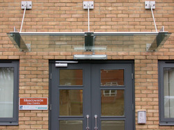 Main Entrance Glass Canopies