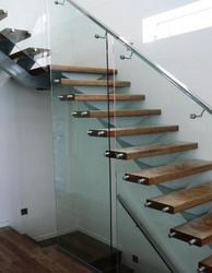 Stair Glass Railings