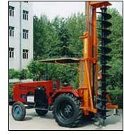 Metal Tractor Operated Deep Hole Digger, for Constrcutional Use