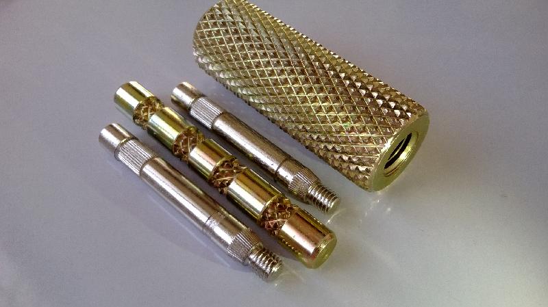knurled parts