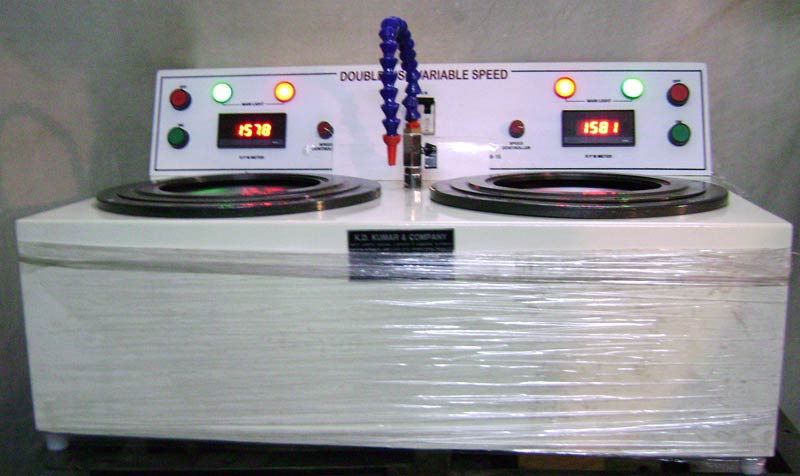 Variable Speed Double Disc Polishing Machine