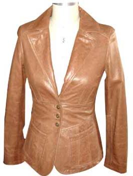 Ladies Wax Lambskin Casual Coat, Feature : Breath Taking Look, Embroidered, Fad Less Color