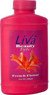 Liva French Flower Fragrance Talc Powder