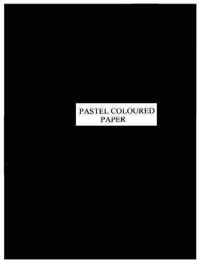 Pastel Coloured Paper - 01