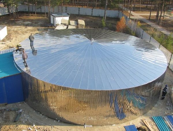 Stainless Steel Modular Bolted Tank