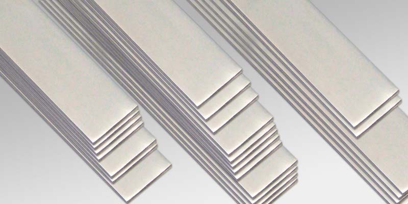 Rectangular stainless steel flats, for Industry, Length : 1-1000mm