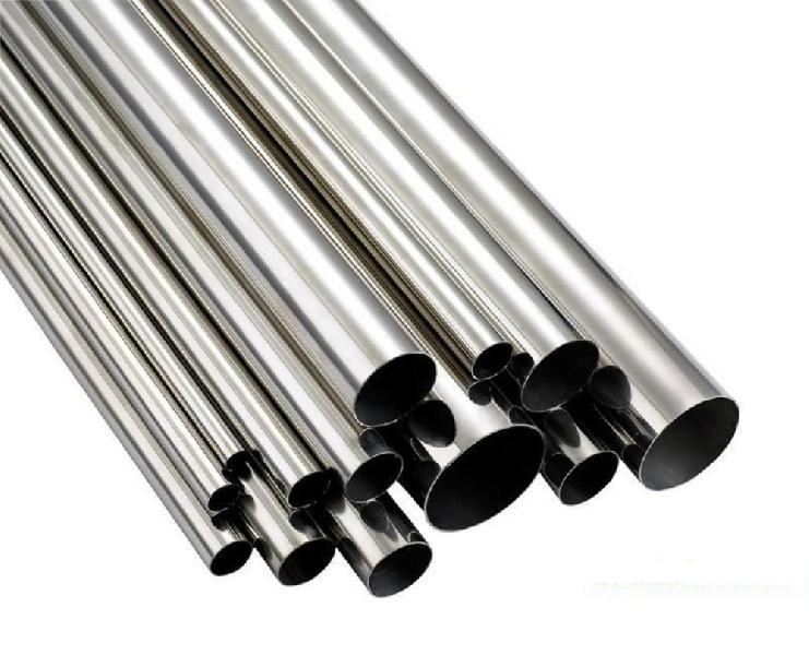 Polished Stainless Steel Round Tubes, for Close To Sea Land DStations, Length : 1-1000mm