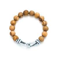 Polished Wood Bead Bracelet, Feature : Durable, Fine Finishing, Light Weight