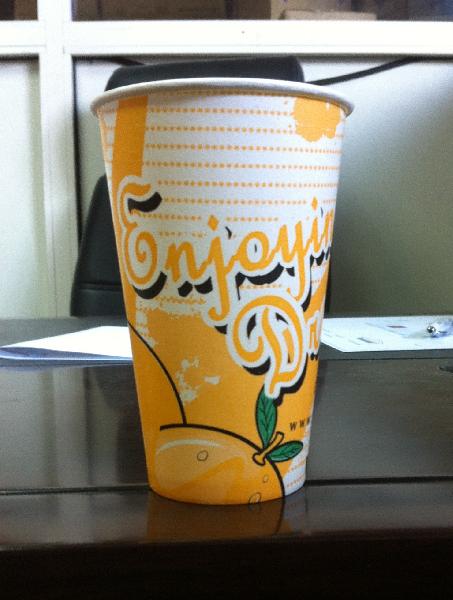Customized Cold Drink Paper Cup