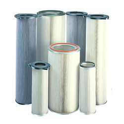 Plated dust collection cartridges