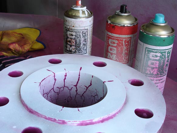 Dye penetrant testing