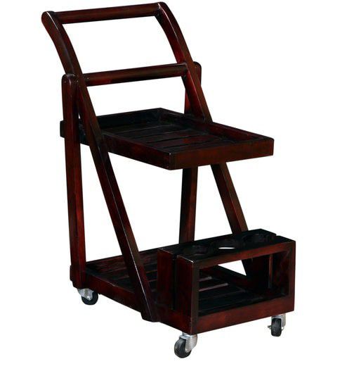 Teak Wood Bar Trolley (RHP-BAR-003)