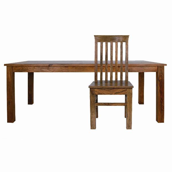 Sheesham Wood Dining Table Set (RHP-DINING-004)