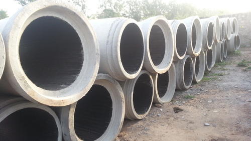 Round Iron Sewer Pipes, Color : White